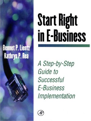 cover image of Start Right in E-Business